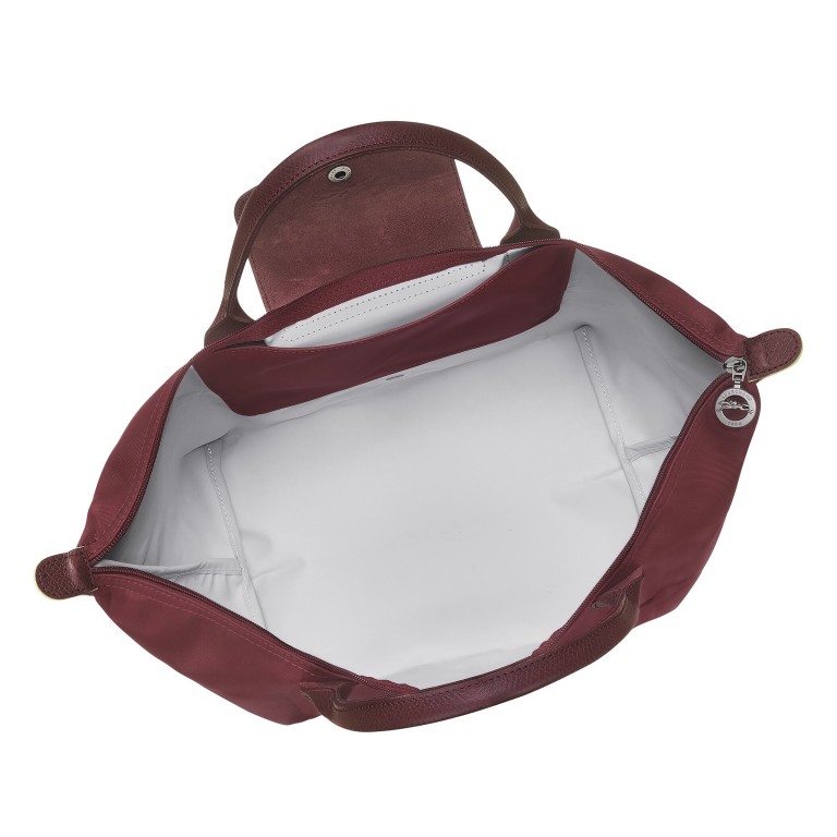 Handtasche Le Pliage Green Handtasche M Granatapfel, Farbe: rot/weinrot, Marke: Longchamp, EAN: 3597922786992, Abmessungen in cm: 30x28x20, Bild 5 von 6