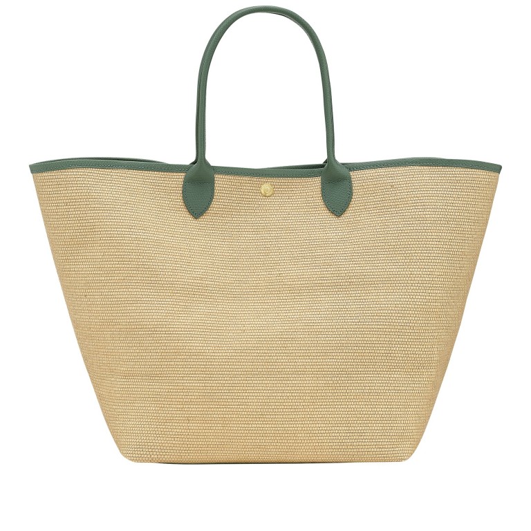 Korbtasche Le Panier Pliage Céramique Oregano, Farbe: grün/oliv, Marke: Longchamp, EAN: 3597922793228, Abmessungen in cm: 28x35x20, Bild 3 von 6