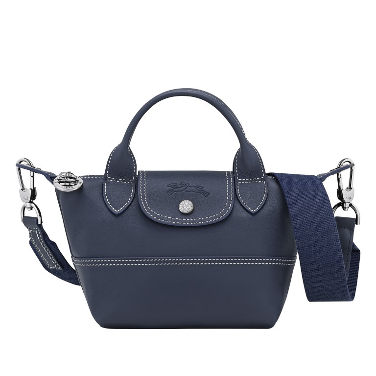 Umhängetasche Le Pliage Xtra XS HGS-1500 Marine, Farbe: blau/petrol, Marke: Longchamp, EAN: 3597922791378, Abmessungen in cm: 17x14x10, Bild 1 von 7
