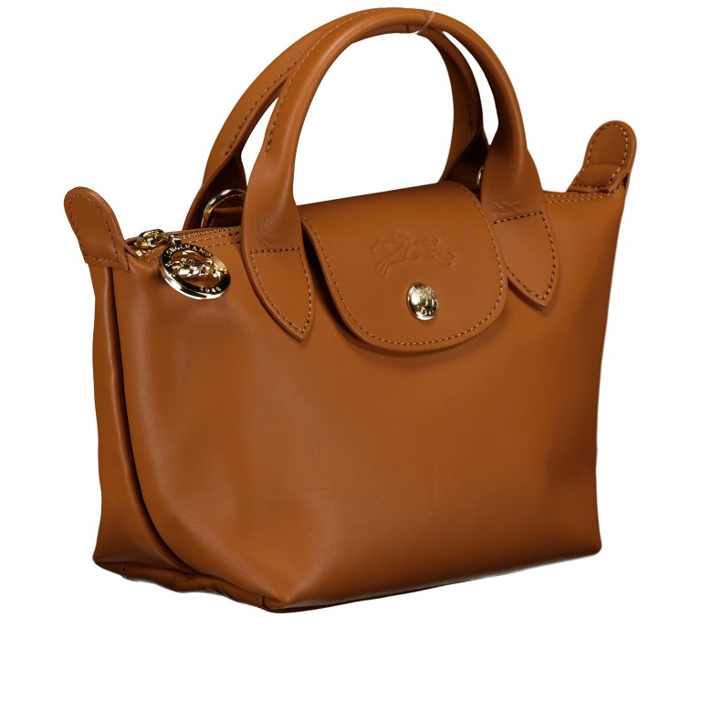 Handtasche Le Pliage Xtra XS Céramique Cashew, Farbe: cognac, Marke: Longchamp, EAN: 3597922797622, Abmessungen in cm: 17x14x10, Bild 2 von 6