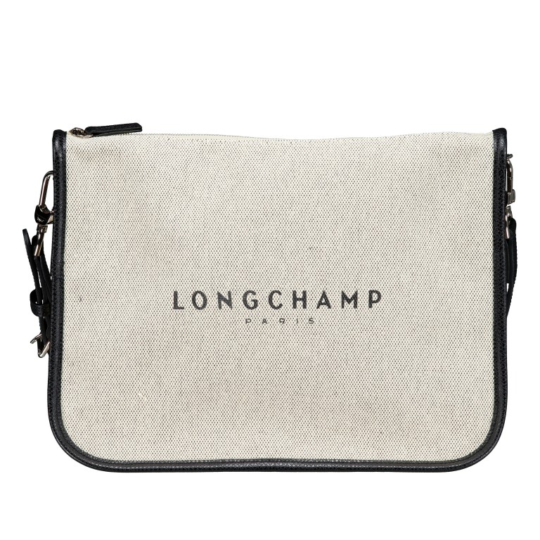 Umhängetasche Essential Toile L Ecru, Farbe: beige, Marke: Longchamp, EAN: 3597922787838, Abmessungen in cm: 31x25x13, Bild 1 von 5
