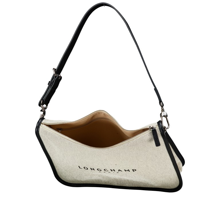 Umhängetasche Essential Toile L Ecru, Farbe: beige, Marke: Longchamp, EAN: 3597922787838, Abmessungen in cm: 31x25x13, Bild 5 von 5