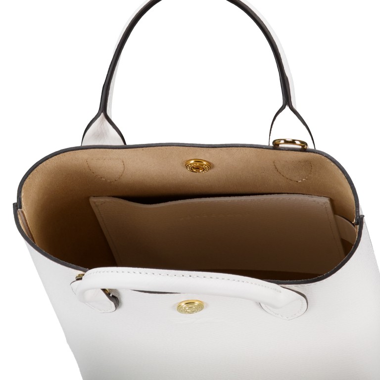 Handtasche Epure XS Weiß, Farbe: weiß, Marke: Longchamp, EAN: 3597922789818, Abmessungen in cm: 16x20.5x7, Bild 7 von 7