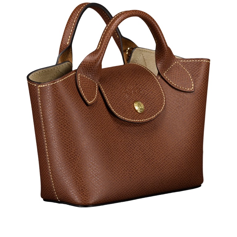 Handtasche Epure S Brun, Farbe: cognac, Marke: Longchamp, EAN: 3597922791507, Abmessungen in cm: 18.5x15x7.5, Bild 2 von 6
