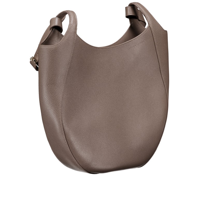 Beuteltasche Le Foulonné 021-10330 Taupe, Farbe: taupe/khaki, Marke: Longchamp, EAN: 3597922799282, Abmessungen in cm: 31x30x8, Bild 2 von 5