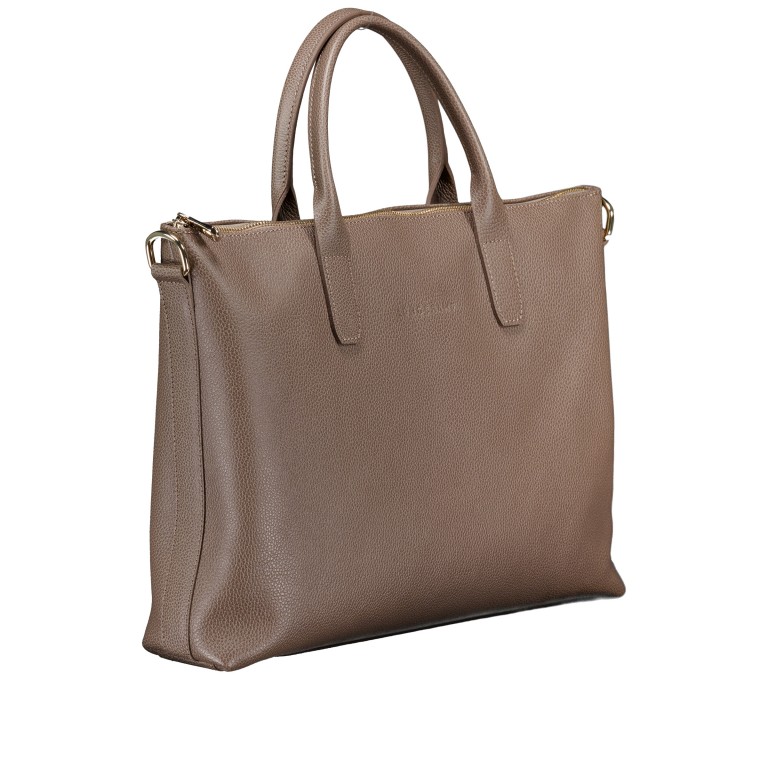 Handtasche / Aktentasche Le Foulonné S Taupe, Farbe: taupe/khaki, Marke: Longchamp, EAN: 3597922798575, Abmessungen in cm: 38x28x7, Bild 2 von 5