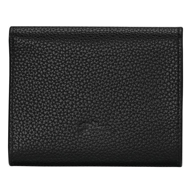 Geldbörse Le Foulonné 021-30049 Black, Farbe: schwarz, Marke: Longchamp, EAN: 3597922795284, Abmessungen in cm: 11x8.5x1.5, Bild 2 von 3