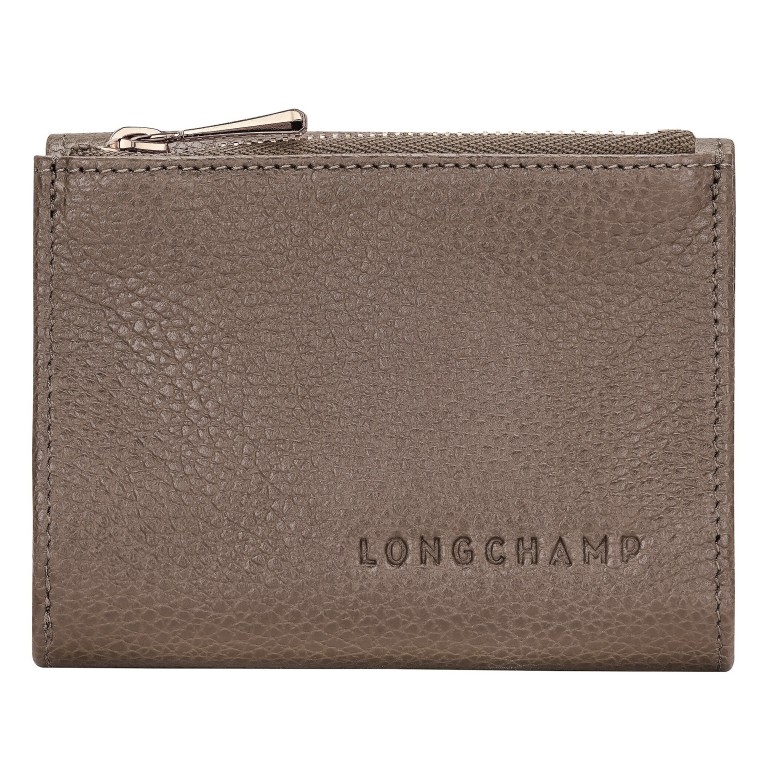 Geldbörse Le Foulonné 021-30049 Taupe, Farbe: taupe/khaki, Marke: Longchamp, EAN: 3597922795314, Abmessungen in cm: 11x8.5x1.5, Bild 1 von 3