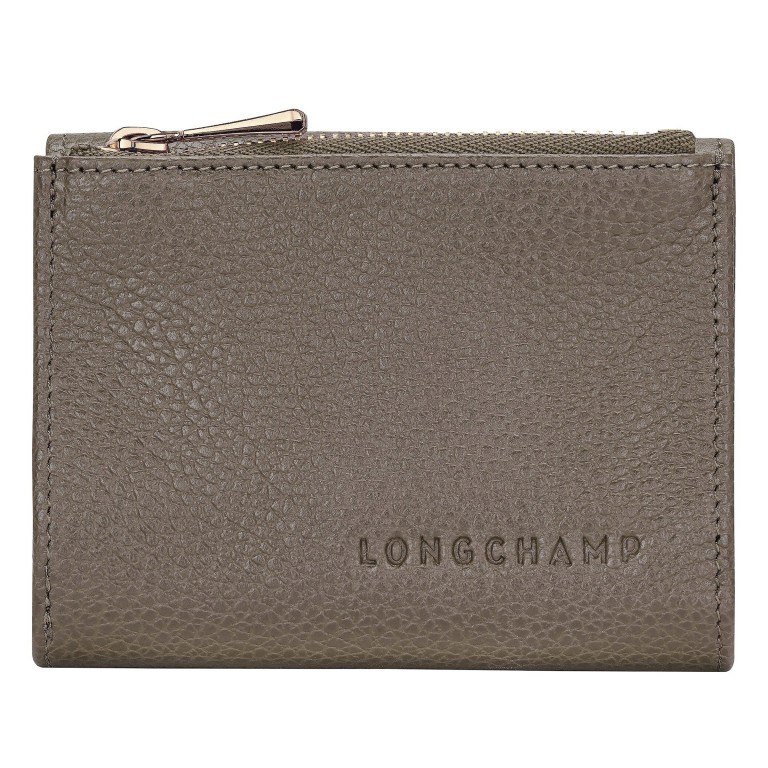Geldbörse Le Foulonné 021-30049 Taupe, Farbe: taupe/khaki, Marke: Longchamp, EAN: 3597922795314, Abmessungen in cm: 11x8.5x1.5, Bild 1 von 3