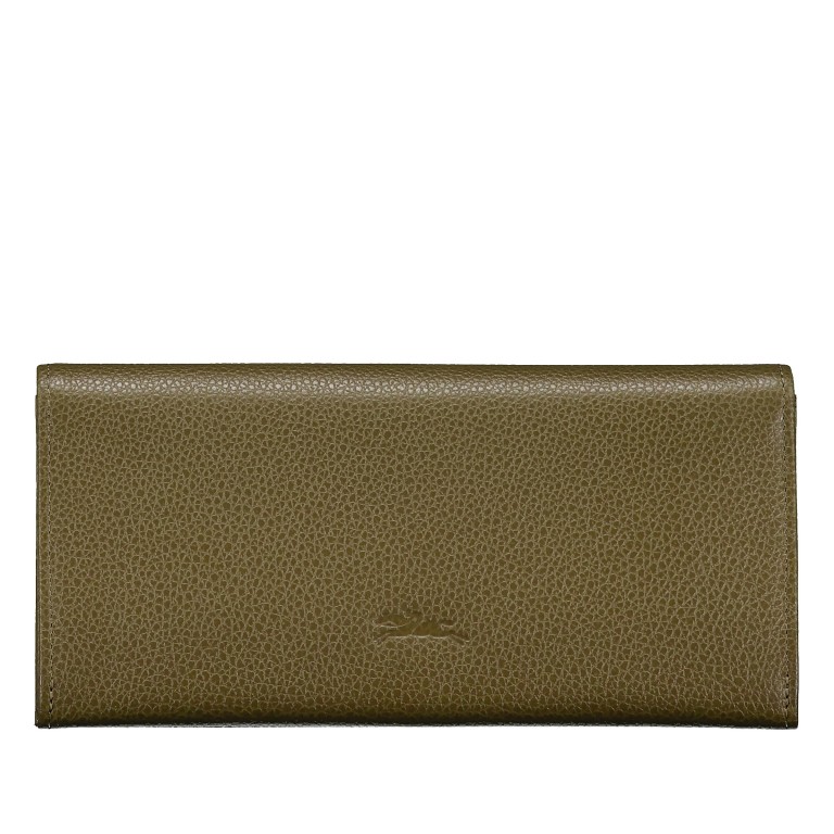 Geldbörse Le Foulonné 021-30050 Capre, Farbe: grün/oliv, Marke: Longchamp, EAN: 3597922798209, Abmessungen in cm: 19.5x9x2, Bild 2 von 3