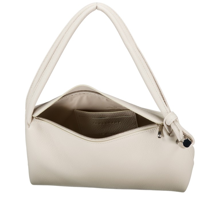Tasche Roseau M Papier, Farbe: beige, Marke: Longchamp, EAN: 3597922797806, Abmessungen in cm: 26x12x9, Bild 6 von 6