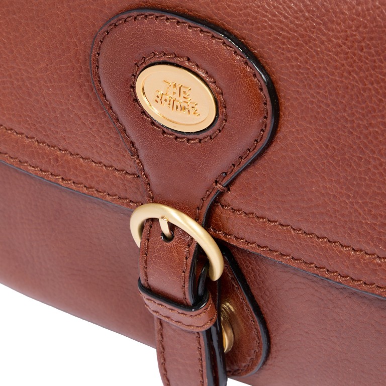 Umhängetasche Isadora Marrone, Farbe: cognac, Marke: The Bridge, EAN: 8033748578502, Abmessungen in cm: 32x20x7.5, Bild 9 von 9