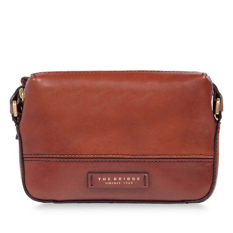 Umhängetasche Iolanda Marrone, Farbe: cognac, Marke: The Bridge, EAN: 8033748578663, Abmessungen in cm: 21x13.5x6.5, Bild 1 von 7