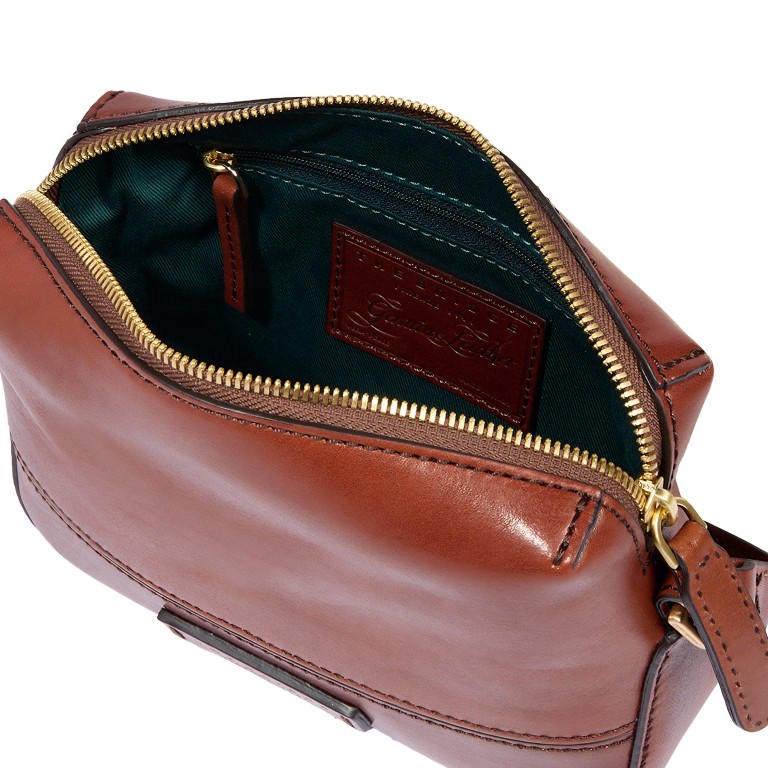 Umhängetasche Iolanda Marrone, Farbe: cognac, Marke: The Bridge, EAN: 8033748578663, Abmessungen in cm: 21x13.5x6.5, Bild 6 von 7