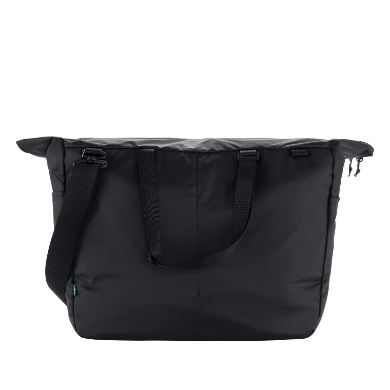 Shopper / Reisetasche High Coast Tote 30 erweiterbar Black, Farbe: schwarz, Marke: Fjällräven, EAN: 7323451110078, Abmessungen in cm: 40x38x19, Bild 3 von 9