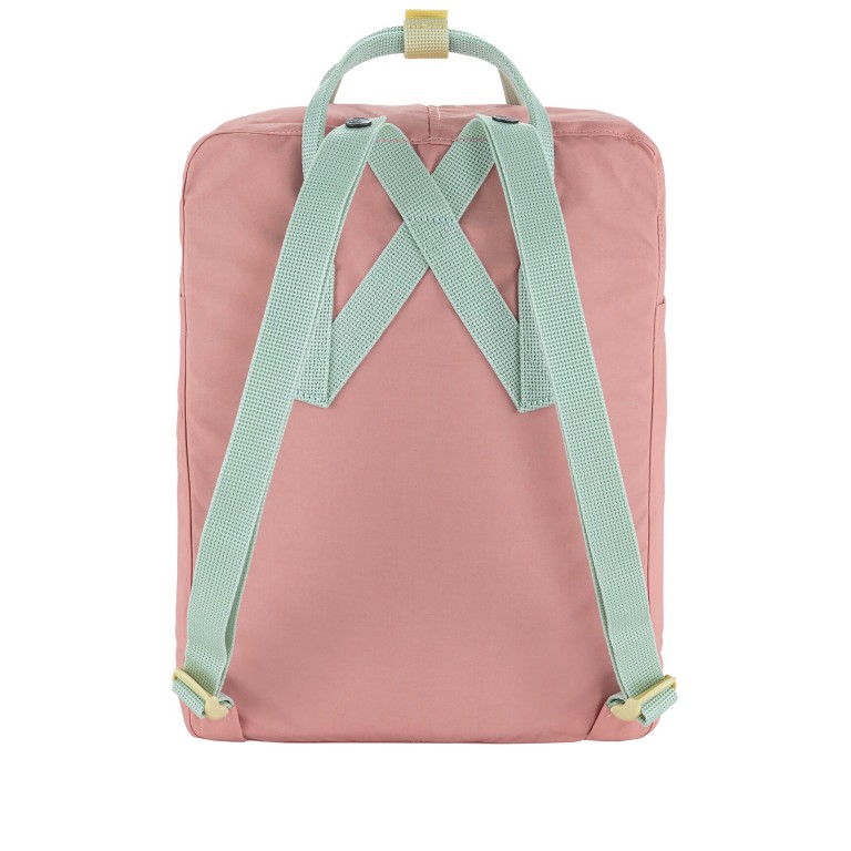 Rucksack Kånken Koncept Limited Edition Pink Mint Green, Farbe: rosa/pink, Marke: Fjällräven, EAN: 7323451110146, Abmessungen in cm: 27.5x36x12, Bild 3 von 6