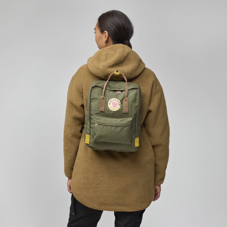 Rucksack Kånken Koncept Limited Edition Green Khaki Dust, Farbe: grün/oliv, Marke: Fjällräven, EAN: 7323451110153, Abmessungen in cm: 27.5x36x12, Bild 5 von 6