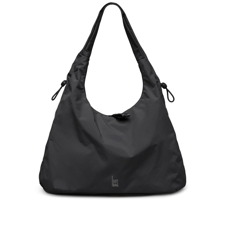 Beuteltasche Mellow Bag Black, Farbe: schwarz, Marke: Got Bag, EAN: 4262457054784, Abmessungen in cm: 50x45x15, Bild 1 von 8