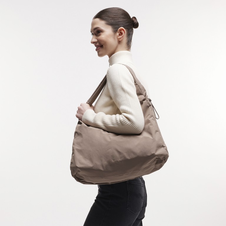 Beuteltasche Mellow Bag Oyster, Farbe: taupe/khaki, Marke: Got Bag, EAN: 4262457054791, Abmessungen in cm: 50x45x15, Bild 4 von 8