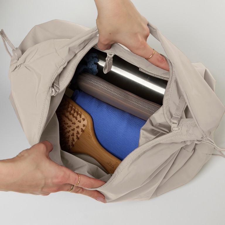 Beuteltasche Mellow Bag Soft Shell, Farbe: beige, Marke: Got Bag, EAN: 4262457054807, Abmessungen in cm: 50x45x15, Bild 6 von 8
