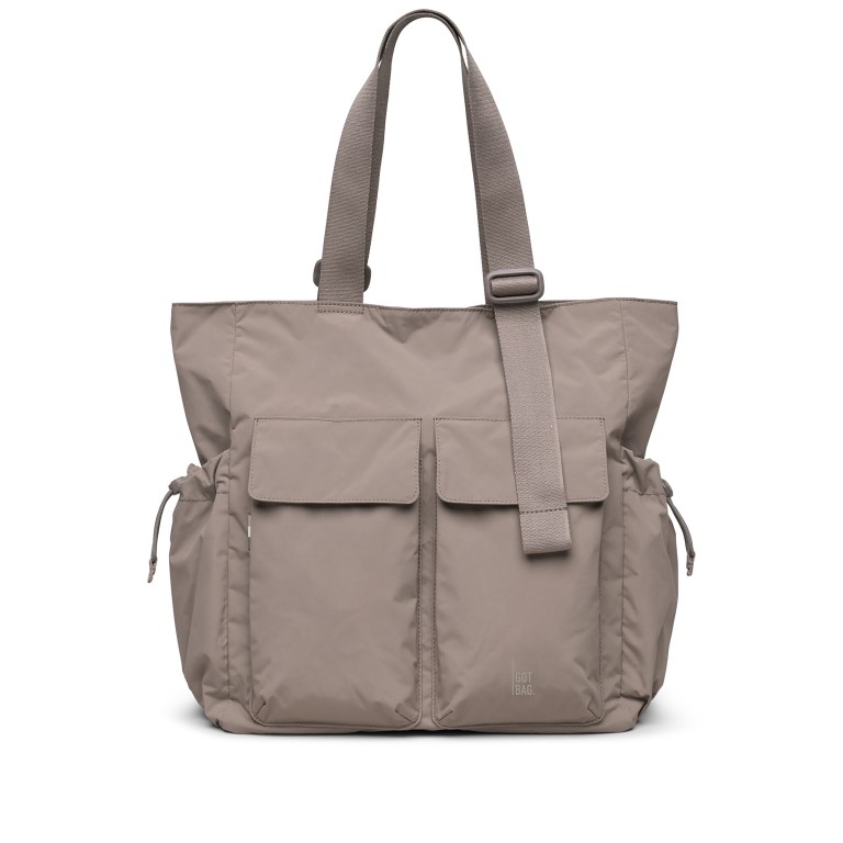 Shopper Mellow Tote Bag Oyster, Farbe: taupe/khaki, Marke: Got Bag, EAN: 4262457055101, Abmessungen in cm: 36x40x12, Bild 1 von 9
