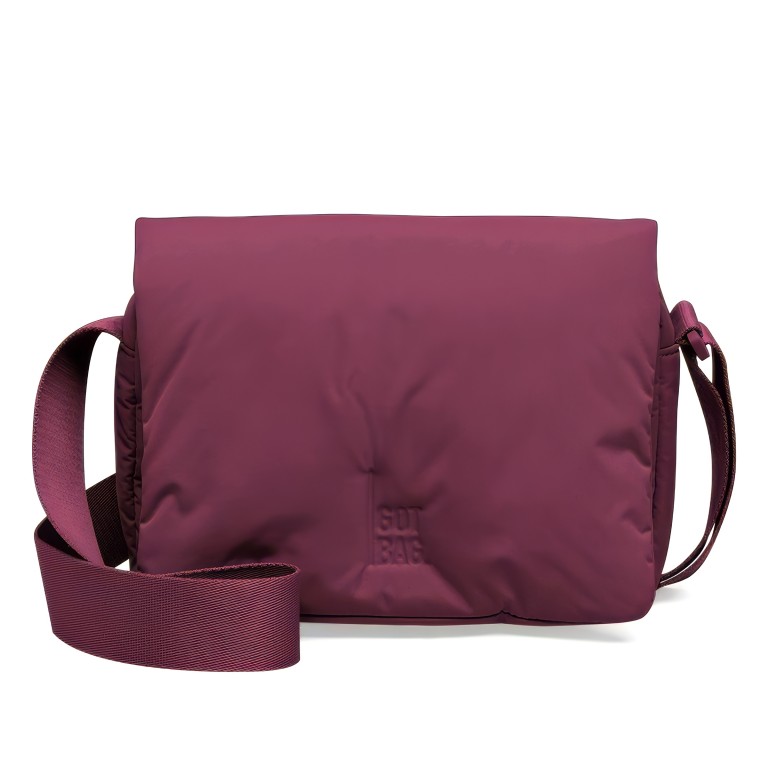 Umhängetasche Cloud Crossbody Bag Monochrome Kraken, Farbe: rot/weinrot, Marke: Got Bag, EAN: 4262457054616, Abmessungen in cm: 23x17x7, Bild 1 von 9