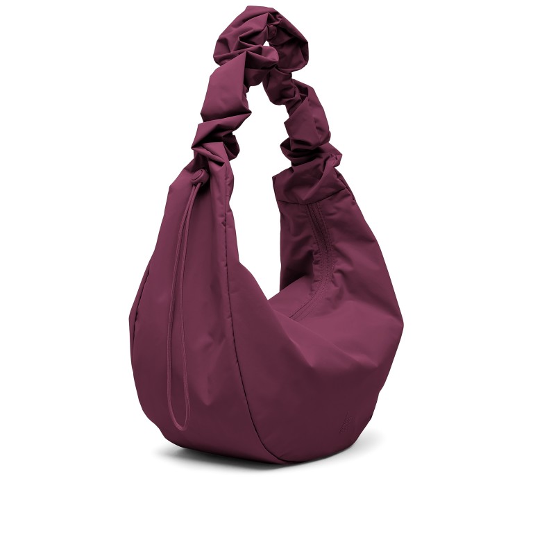 Beuteltasche Moon Bag Ruffle Monochrome Kraken, Farbe: rot/weinrot, Marke: Got Bag, EAN: 4262457053107, Abmessungen in cm: 40x22x15.5, Bild 2 von 10