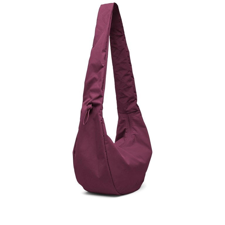 Beuteltasche Moon Bag Ruffle Monochrome Kraken, Farbe: rot/weinrot, Marke: Got Bag, EAN: 4262457053107, Abmessungen in cm: 40x22x15.5, Bild 3 von 10
