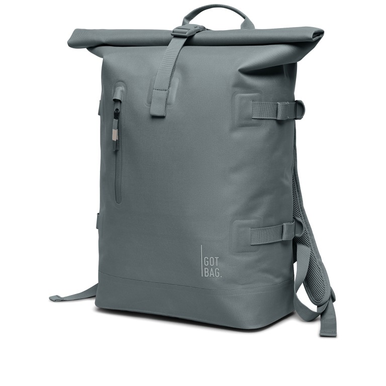 Rucksack Rolltop 2.0 Monochrome Basalt, Farbe: grau, Marke: Got Bag, EAN: 4262457054302, Abmessungen in cm: 33x43x16, Bild 2 von 13