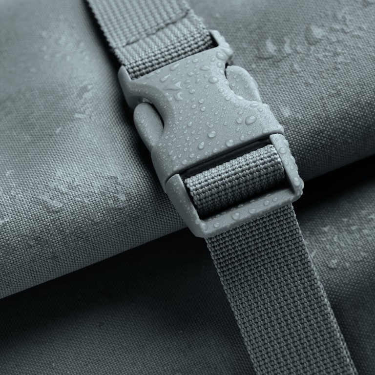 Rucksack Rolltop Lite 2.0 Monochrome Basalt, Farbe: grau, Marke: Got Bag, EAN: 4262457054319, Abmessungen in cm: 32x42x15, Bild 12 von 12