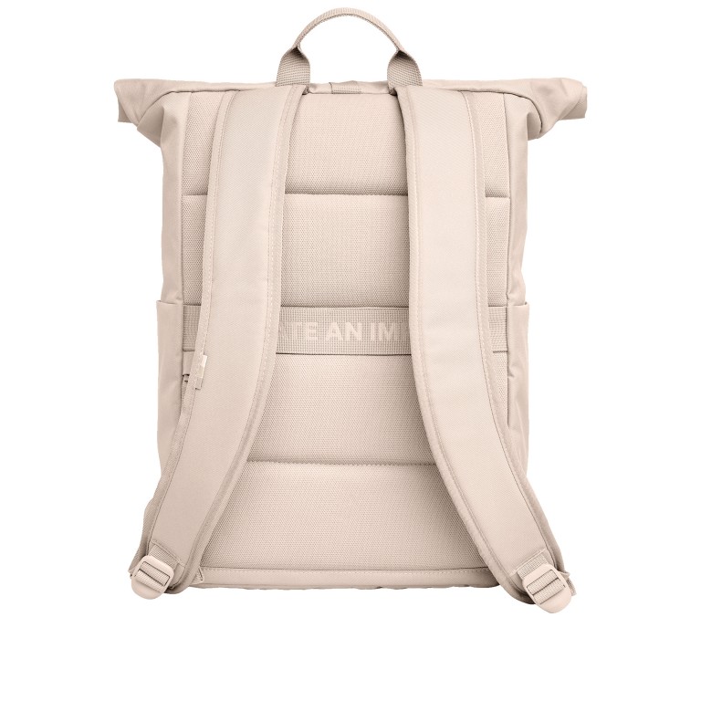Rucksack Rolltop Easy Monochrome CREME/Clam, Farbe: beige, Marke: Got Bag, EAN: 4262457054272, Abmessungen in cm: 30x42x15, Bild 4 von 10