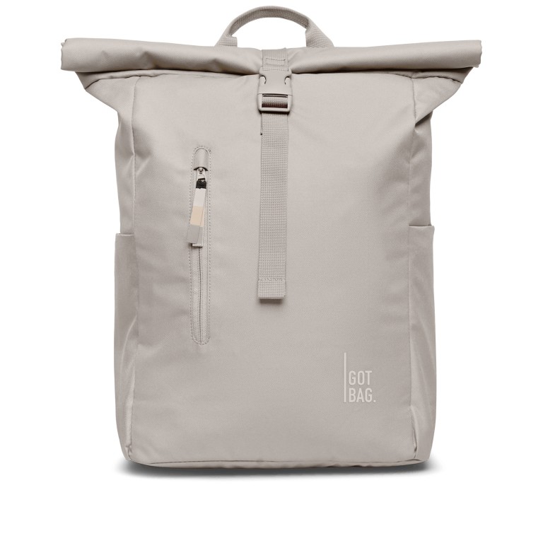 Rucksack Rolltop Easy Monochrome Clam, Farbe: beige, Marke: Got Bag, EAN: 4262457054272, Abmessungen in cm: 30x42x15, Bild 1 von 10