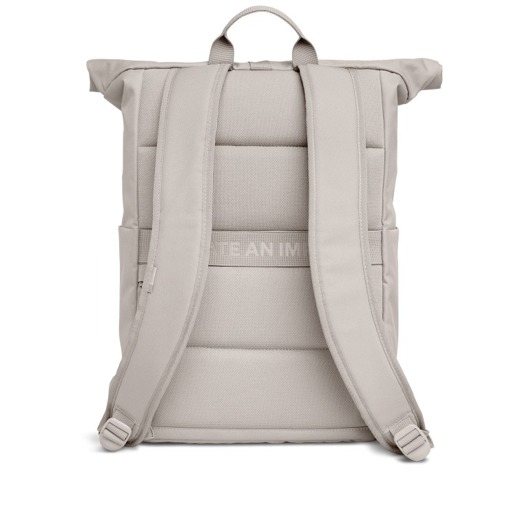 Rucksack Rolltop Easy Monochrome Clam, Farbe: beige, Marke: Got Bag, EAN: 4262457054272, Abmessungen in cm: 30x42x15, Bild 4 von 10