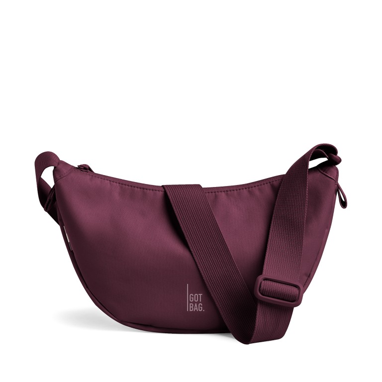 Umhängetasche Moon Bag Small Monochrome Kraken, Farbe: rot/weinrot, Marke: Got Bag, EAN: 4262457054395, Abmessungen in cm: 32x18x9, Bild 1 von 7