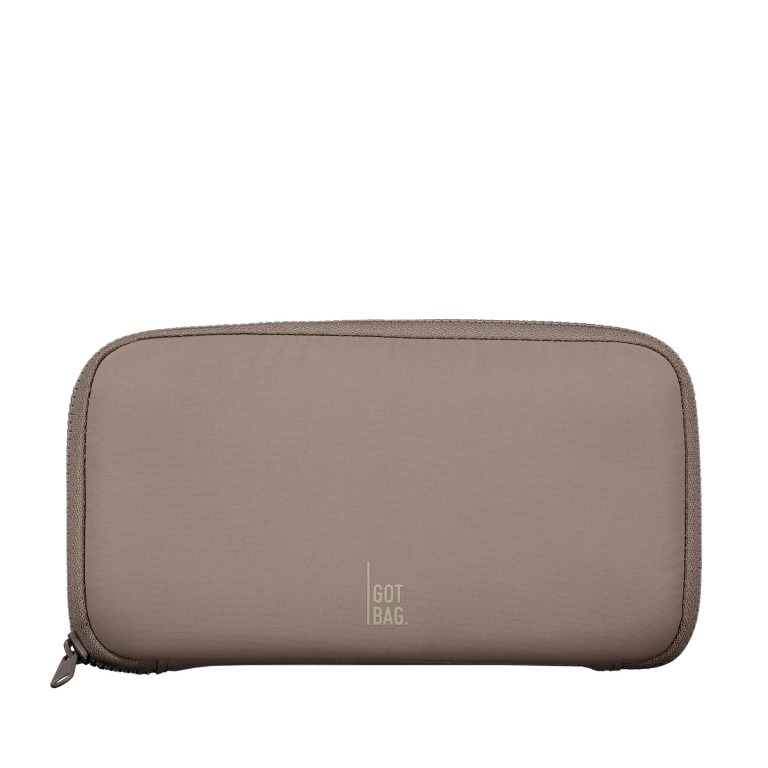 Geldbörse Wallet02 Oyster, Farbe: taupe/khaki, Marke: Got Bag, EAN: 4262457055453, Abmessungen in cm: 18.5x10.5x2, Bild 1 von 4