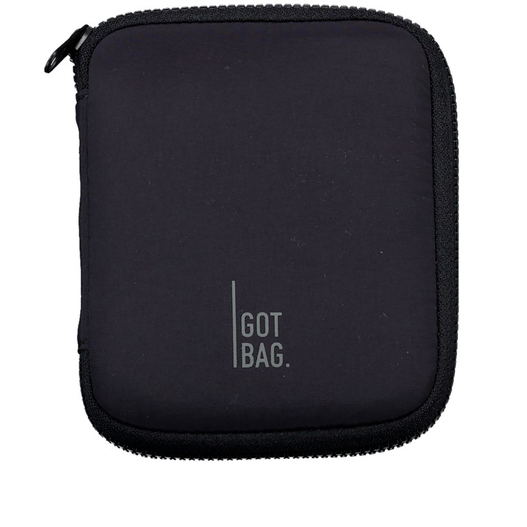 Geldbörse Wallet01 Black, Farbe: schwarz, Marke: Got Bag, EAN: 4262457055385, Abmessungen in cm: 10x10x1.5, Bild 1 von 4