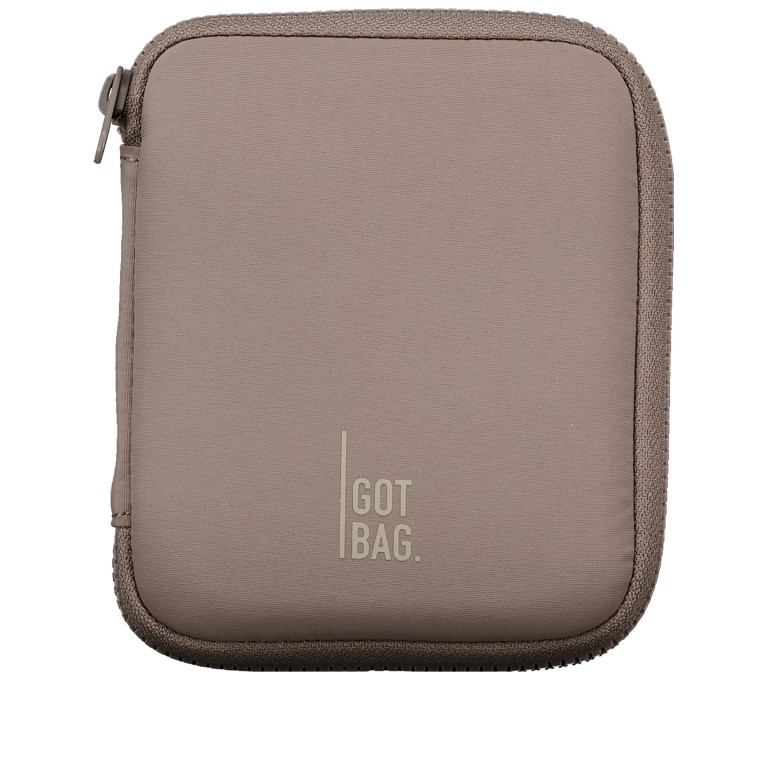 Geldbörse Wallet01 Oyster, Farbe: taupe/khaki, Marke: Got Bag, EAN: 4262457055392, Abmessungen in cm: 10x10x1.5, Bild 1 von 4