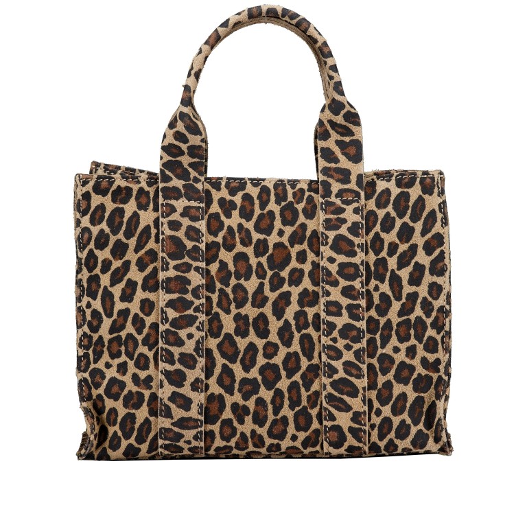 Handtasche Leo Hellbraun, Farbe: braun, Marke: Hausfelder Manufaktur, EAN: 4065646027336, Abmessungen in cm: 25.5x19x11, Bild 3 von 7