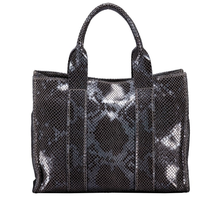 Handtasche Snake Anthra, Farbe: anthrazit, Marke: Hausfelder Manufaktur, EAN: 4065646027343, Abmessungen in cm: 25.5x19x11, Bild 3 von 7