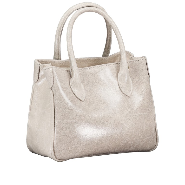 Handtasche Elefante Ecru, Farbe: beige, Marke: Hausfelder Manufaktur, EAN: 4065646027404, Abmessungen in cm: 23x17.5x10, Bild 2 von 7
