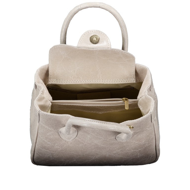 Handtasche Elefante Ecru, Farbe: beige, Marke: Hausfelder Manufaktur, EAN: 4065646027404, Abmessungen in cm: 23x17.5x10, Bild 7 von 7