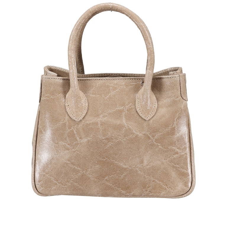 Handtasche Elefante Beige, Farbe: beige, Marke: Hausfelder Manufaktur, EAN: 4065646027411, Abmessungen in cm: 23x17.5x10, Bild 3 von 7