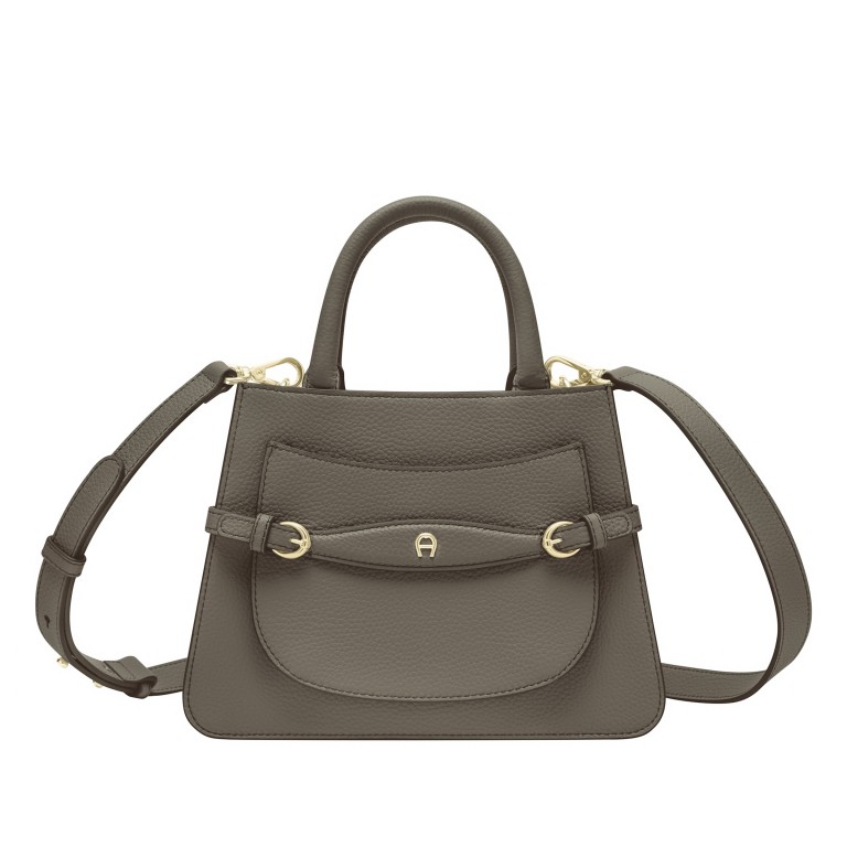 Handtasche Cavallo M Acacia Brown, Farbe: braun, Marke: AIGNER, EAN: 4055539648984, Abmessungen in cm: 25x19x8.5, Bild 2 von 7