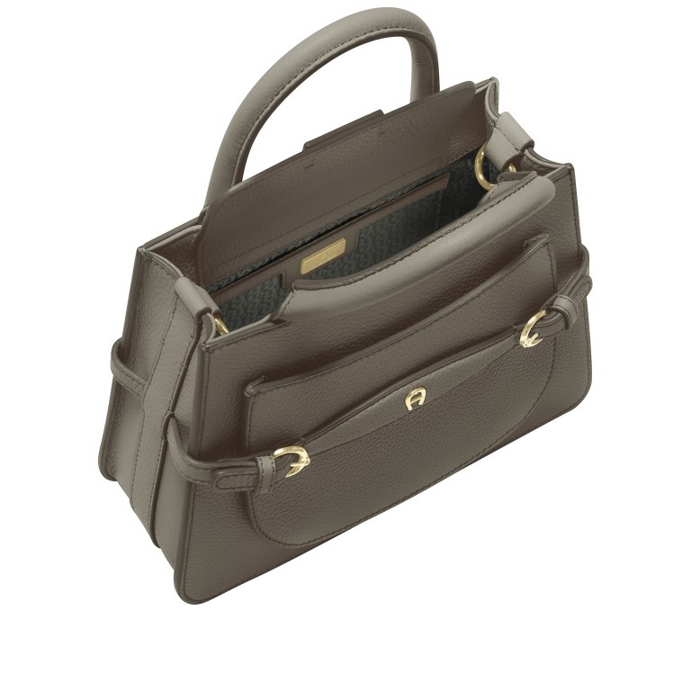 Handtasche Cavallo M Acacia Brown, Farbe: braun, Marke: AIGNER, EAN: 4055539648984, Abmessungen in cm: 25x19x8.5, Bild 7 von 7