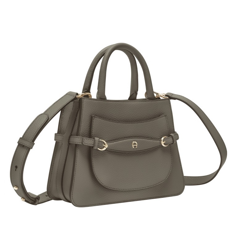 Handtasche Cavallo M Acacia Brown, Farbe: braun, Marke: AIGNER, EAN: 4055539648984, Abmessungen in cm: 25x19x8.5, Bild 3 von 7