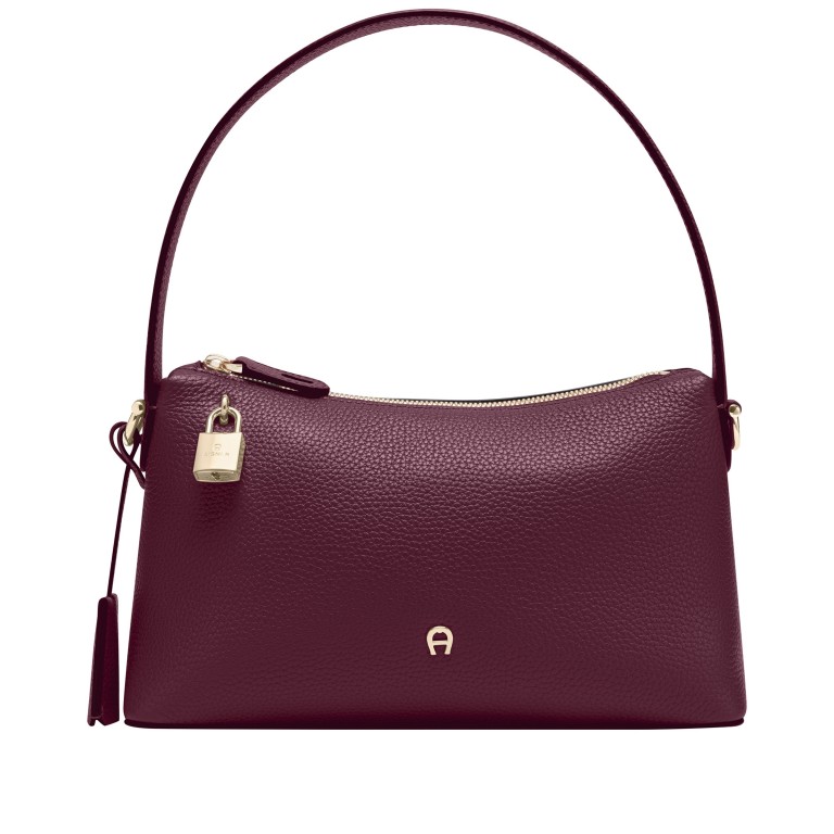 Beuteltasche Delia S Burgundy, Farbe: rot/weinrot, Marke: AIGNER, EAN: 4055539650673, Abmessungen in cm: 27x15x9, Bild 8 von 9