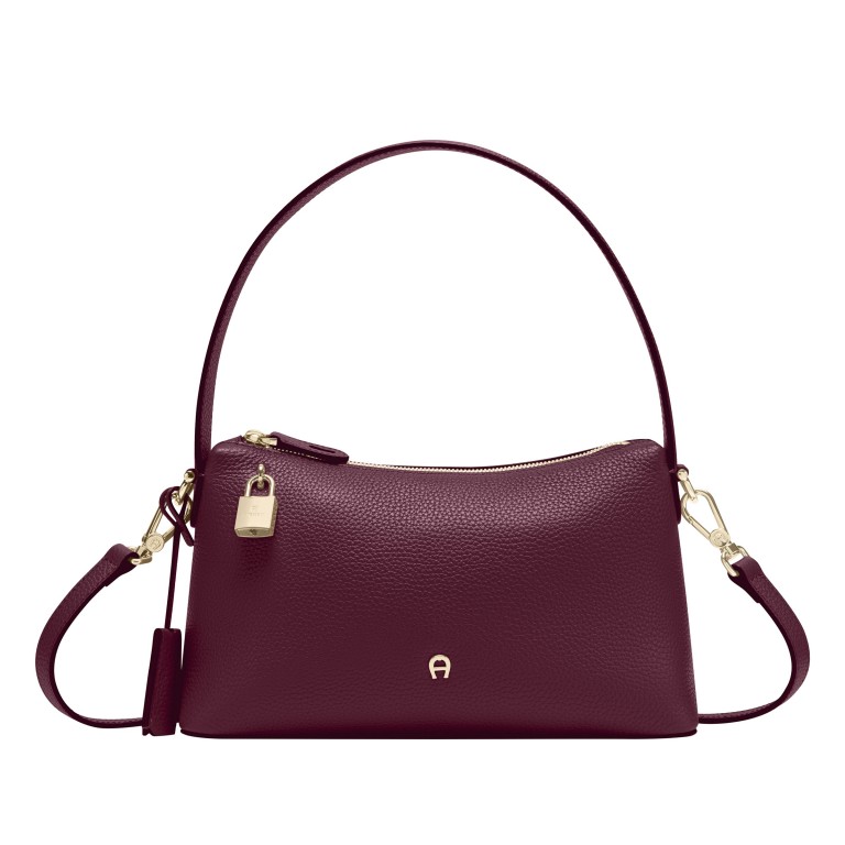 Beuteltasche Delia S Burgundy, Farbe: rot/weinrot, Marke: AIGNER, EAN: 4055539650673, Abmessungen in cm: 27x15x9, Bild 1 von 9