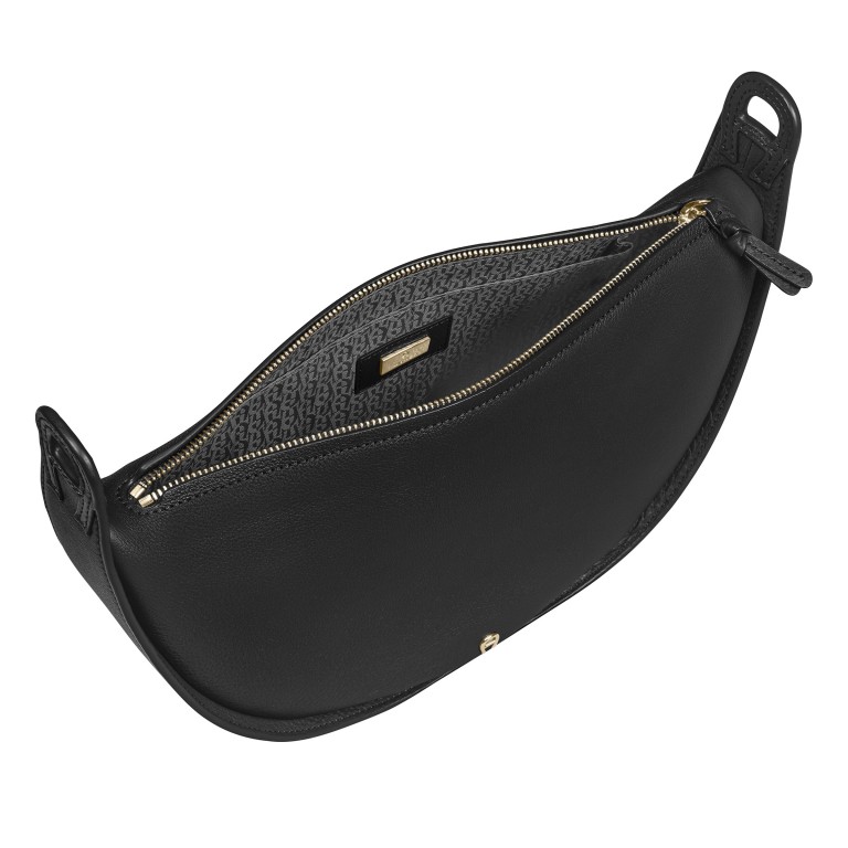 Beuteltasche Eliza M Black, Farbe: schwarz, Marke: AIGNER, EAN: 4055539650512, Abmessungen in cm: 34.5x19x9.6, Bild 6 von 6