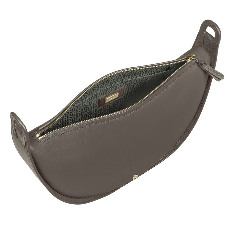 Beuteltasche Eliza M Acacia Brown, Farbe: braun, Marke: AIGNER, EAN: 4055539650543, Abmessungen in cm: 34.5x19x9.6, Bild 6 von 6