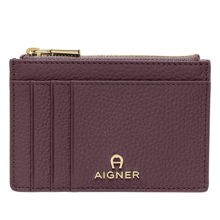 Karten-/Ausweisetui Selena Port Red, Farbe: rot/weinrot, Marke: AIGNER, EAN: 4055539579684, Abmessungen in cm: 12x8x1, Bild 1 von 2